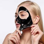Mascarilla negra para piel hidratada