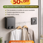 TENDEDERO DE PARED INOXIDABLE