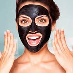 Mascarilla negra para piel hidratada