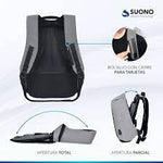 MOCHILA IMPERMEABLE CON USB