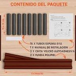 Goma rastrera de puerta